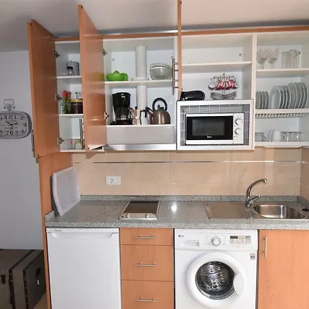 Atico Studio+terraza+wifi Ilimitado+satelite 아파트 푸에르토 드 라 크루즈