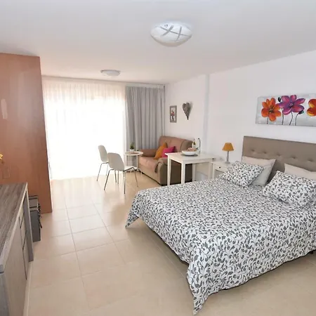 Atico Studio+terraza+wifi Ilimitado+satelite * 푸에르토 드 라 크루즈