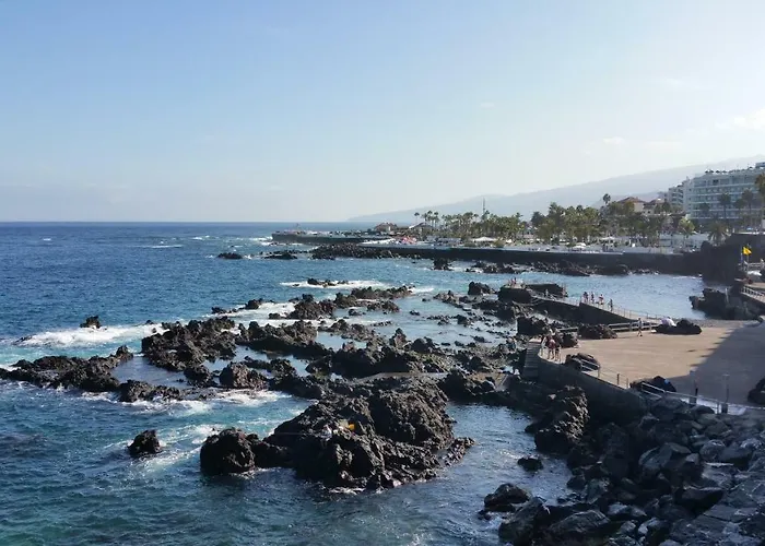 Atico Studio+terraza+wifi Ilimitado+satelite Daire Puerto de la Cruz (Tenerife)